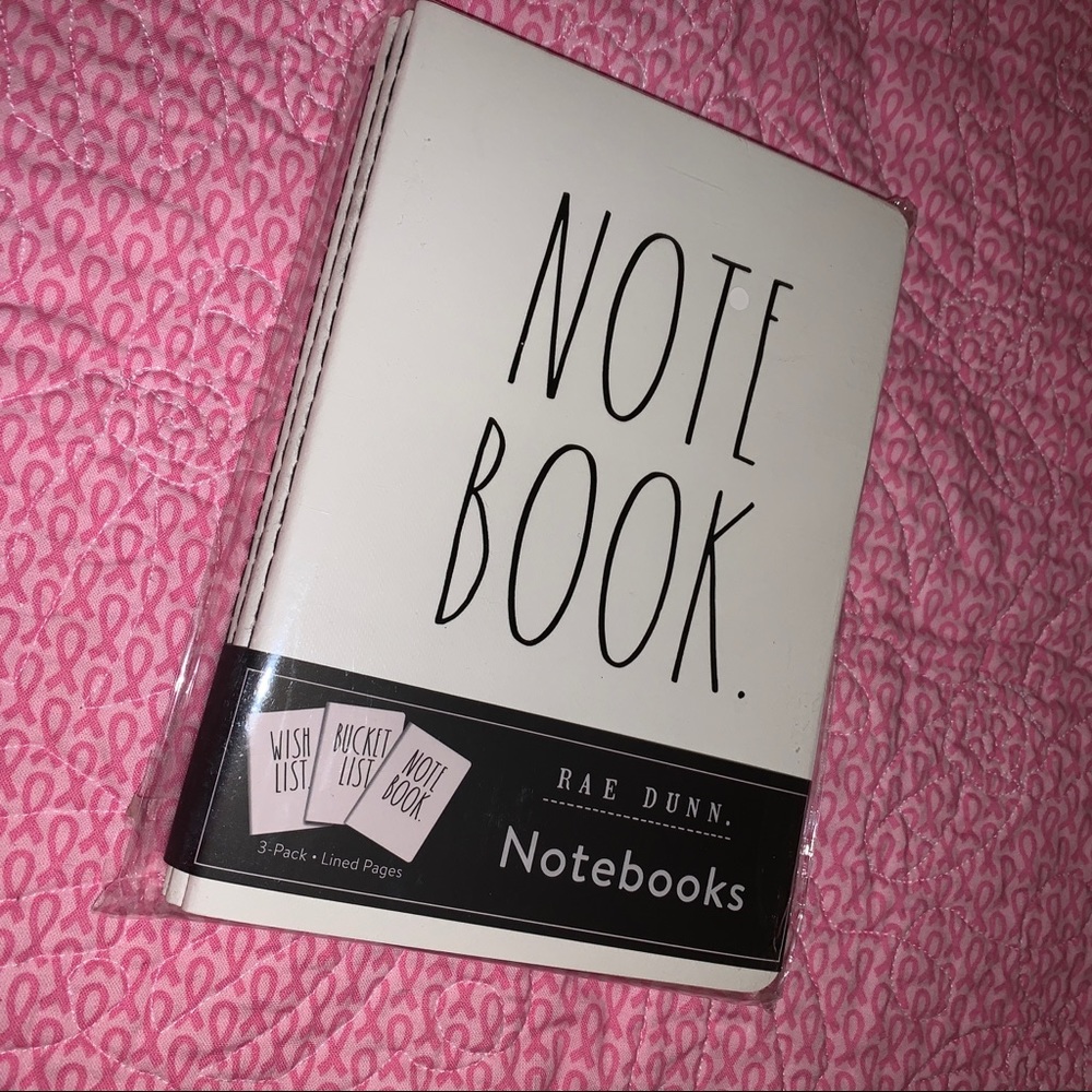 Rae Dunn notebook bundle (3)
